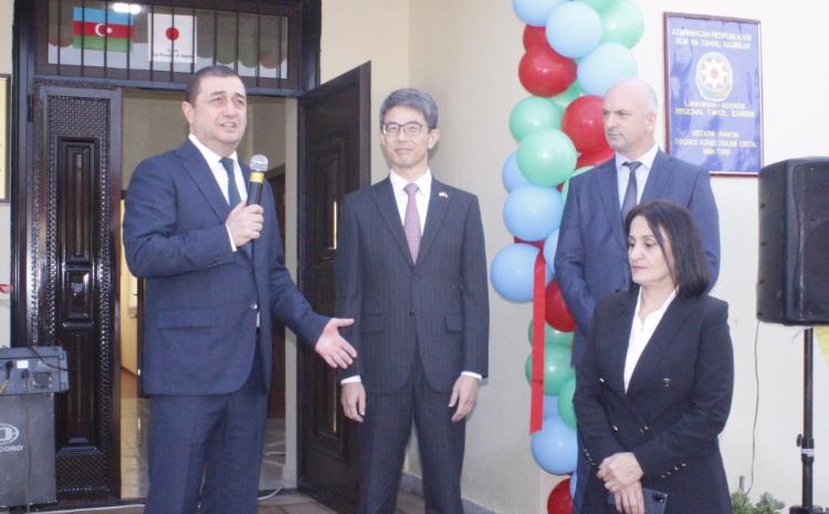 Astaranın Deqadi kəndində məktəb üçün əlavə bina inşa olunub 