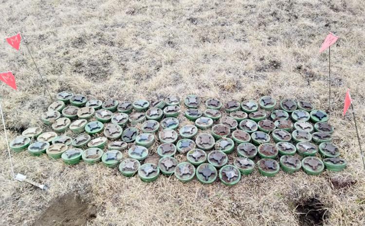 В Кяльбаджаре и Дашкесане обезврежены свеженайденные мины 