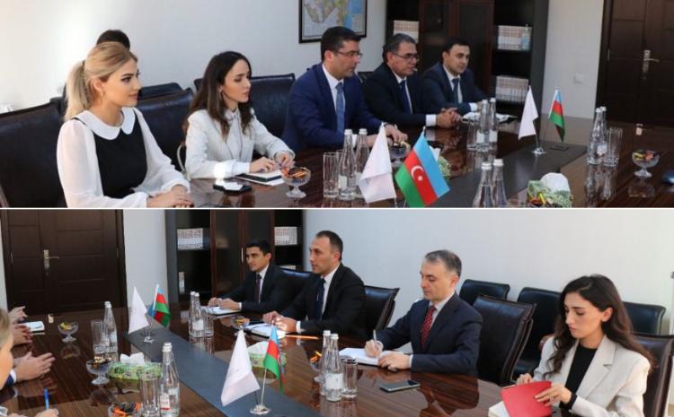 Medianın İnkişafı Agentliyi və Sahibkarlığın İnkişafı Fondu arasında görüş keçirilib 