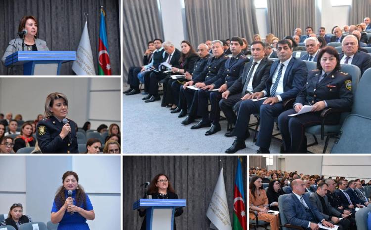 "Uşaq müdafiəsi: dialoq mühiti və qurumlararası əməkdaşlıq" mövzusunda konfrans keçirilib 