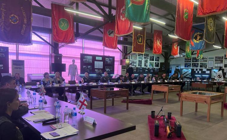 Руководящий состав Национального университета обороны принял участие в научно-практической конференции в Грузии 