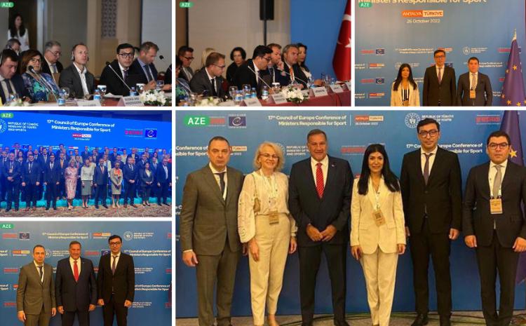 Fərid Qayıbov nazirlərin 17-ci konfransında iştirak edib 