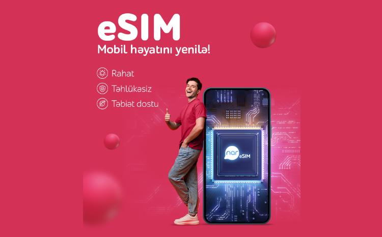 Абоненты «Nar» выбирают цифровое удобство с eSIM! 