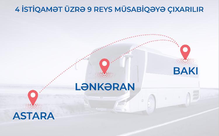 4 istiqamət üzrə şəhərlərarası müntəzəm avtobus marşrutları müsabiqəyə çıxarılır 