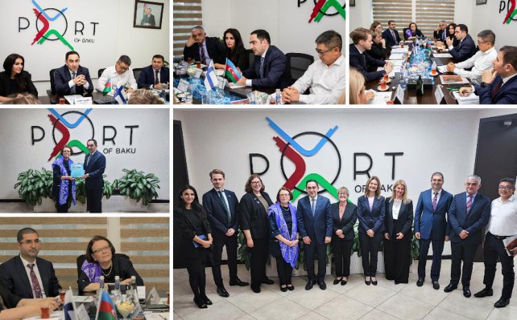 High-level Finnish Delegation visits  Port of Baku 