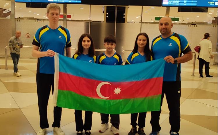 Stolüstü tennisçilərimiz Sloveniyaya yollanıblar 