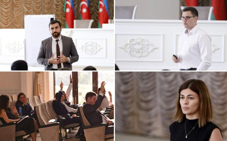 "Azərbaycan Dəmir Yolları" QSC-də məlumat və təlim sessiyası keçirilib 