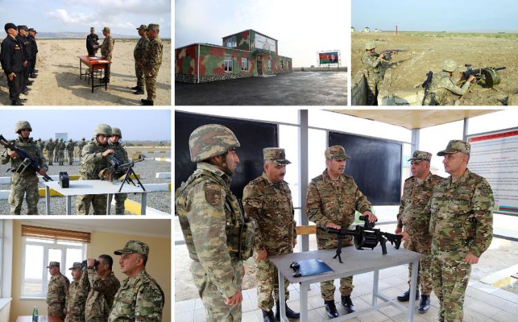 Министр обороны понаблюдал за занятиями по боевой подготовке - ВИДЕО