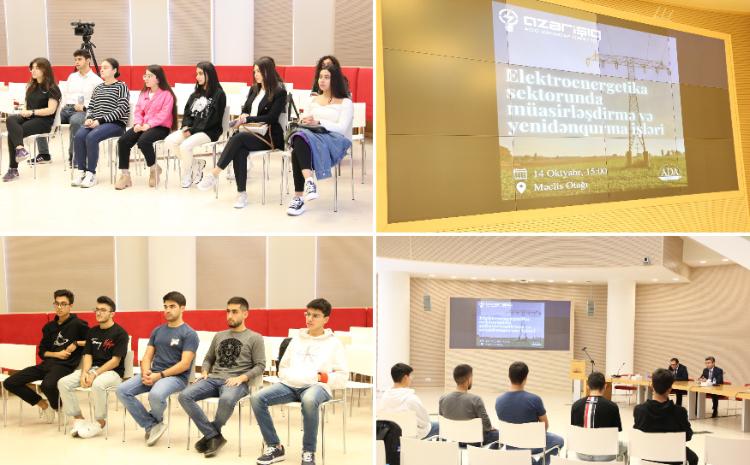 "Azərişıq" ASC-nin nümayəndə heyəti ADA Universitetində olub 