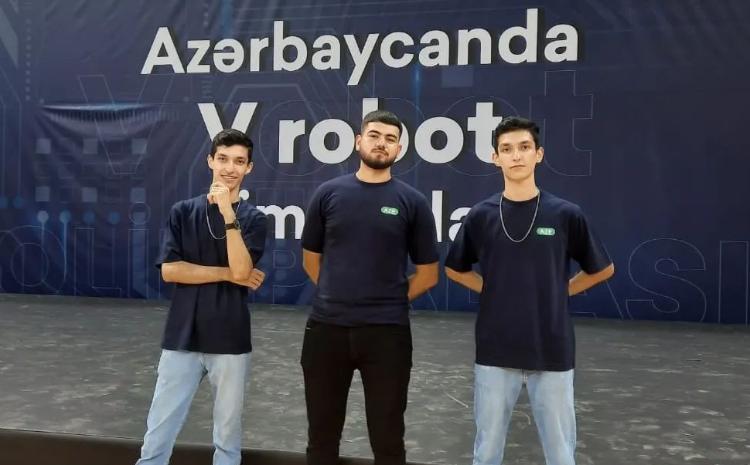 AzTU SABAH komandası Azərbaycan Robot Olimpiadasının qalibi olub 