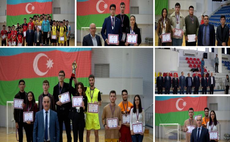 AzTU-da "Şuşa İli" və Zəfər Gününə həsr olunan spartakiadanın bağlanış mərasimi keçirilib 