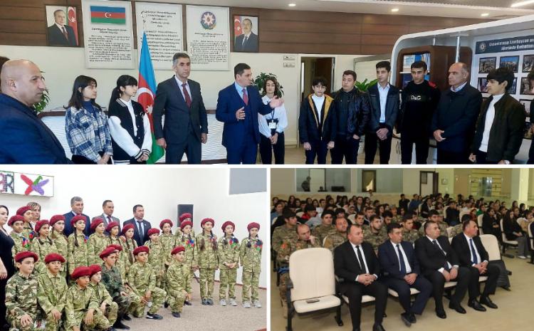 Ombudsmanın regional mərkəzləri tərəfindən Zəfər Günü və Dövlət Bayrağı Gününə həsr olunmuş tədbirlər keçirilib 