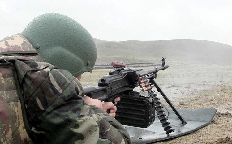  Azerbaijan Army positions were subjected to fire 