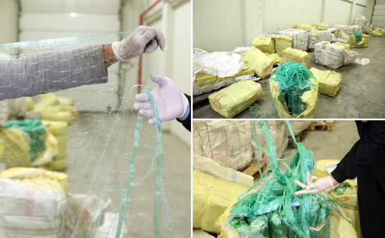 Külli miqdarda balıqçılıq torları aşkar edildi 