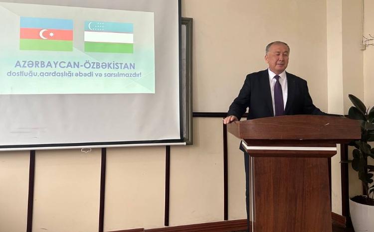 В БГУ прочитал лекцию профессор Ташкентского государственного университета узбекского языка и литературы 