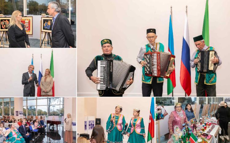 Выставка татарской культуры в Русском доме в Баку 