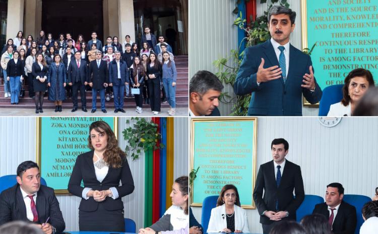 BDU-da qan donorluğu və talassemiya xəstəliyi ilə bağlı maarifləndirici tədbir təşkil olunub 