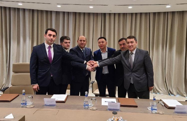 В Баку подписана Дорожная карта по строительству Центра детского творчества имени Курмангазы в городе Физули 