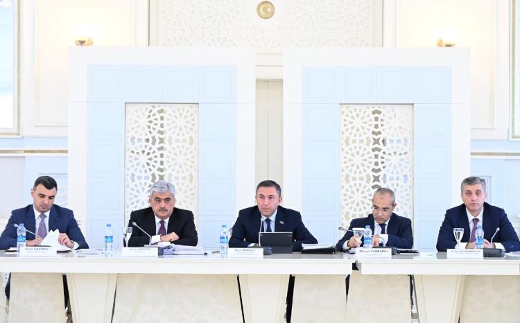 İqtisadi siyasət, sənaye və sahibkarlıq komitəsinin iclasında 2023-cü ilin dövlət büdcəsi müzakirə olunub 