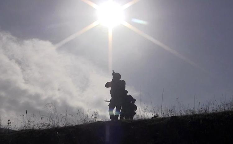 В воинской части коммандос проведены тактико-специальные учения - ВИДЕО