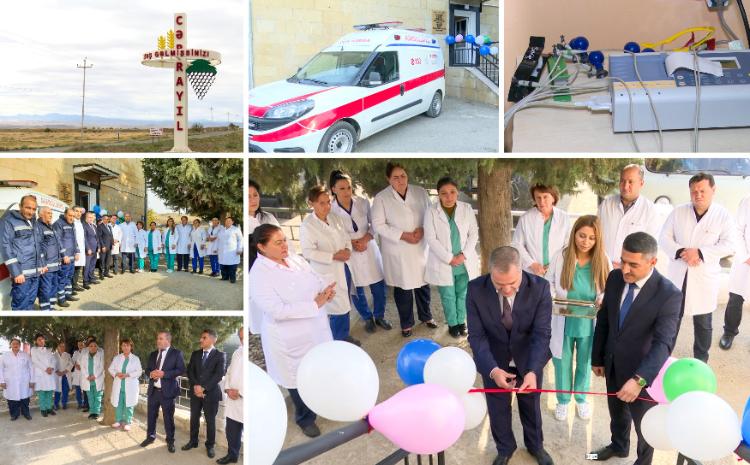 Cəbrayıl şəhərində Ailə Sağlamlıq Mərkəzi fəaliyyətə başlayıb 