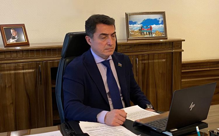 Milli Məclisin Hüquq siyasəti və dövlət quruculuğu komitəsinin onlayn iclası keçirilib 