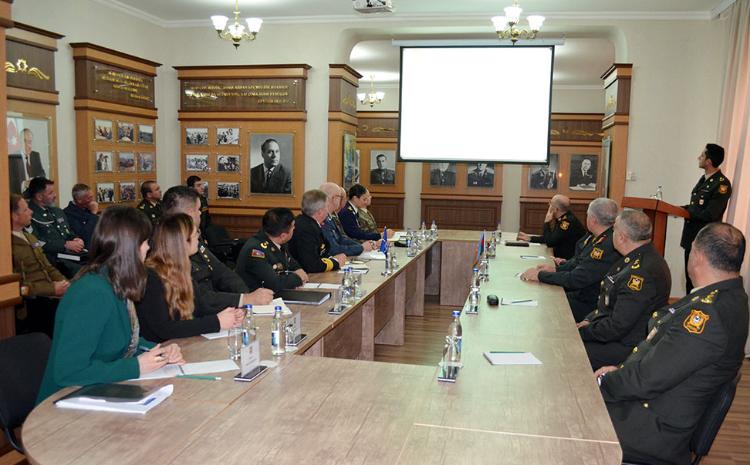 The NATO delegation visited the National Defense University 