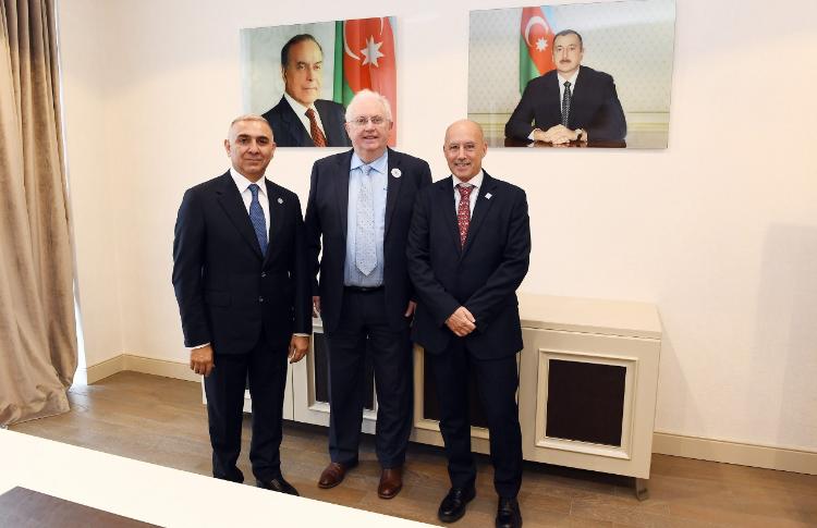 AVROPA KANOE ASSOSİASİYASININ PREZİDENTİ ALBERT WOODS  BAKIDA SƏFƏRDƏ OLUB 