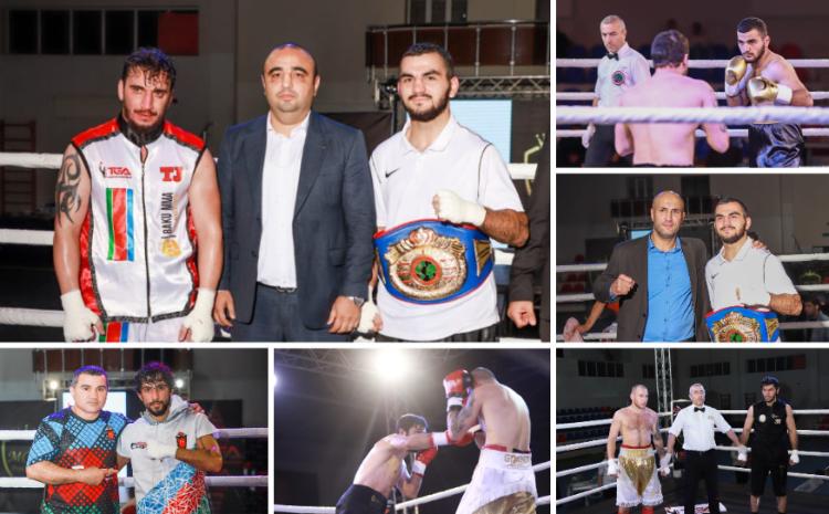 Azərbaycanda Peşəkar boks üzrə UBO-nun növbəti kəmər döyüşü baş tutdub 