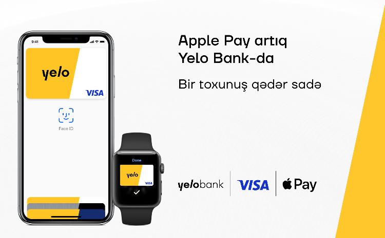Apple Pay теперь в Yelo Bank! 