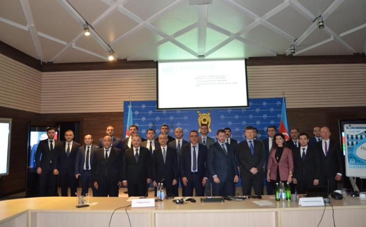 Beynəlxalq ekspertlər tərəfindən prokurorluq əməkdaşlarına "Maliyyə cinayətlərinin araşdırılması" mövzusunda praktiki təlim sessiyası keçirilib 