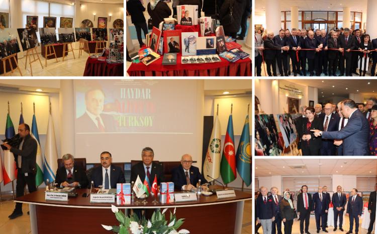 Ankarada "Heydər Əliyev və TÜRKSOY" adlı tədbir keçirilib - FOTO
