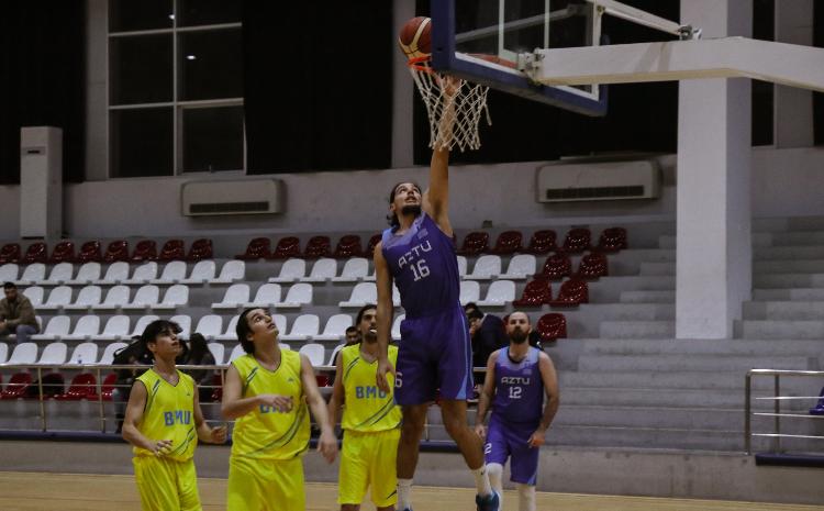 AzTU-nun basketbol komandasından böyükhesablı qalibiyyət 
