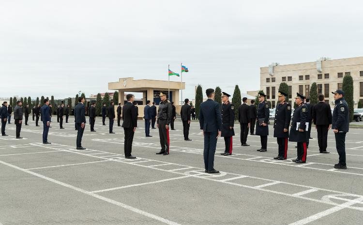 Daha 30 Vətən müharibəsi iştirakçısı və 1 şəhid ailəsinin üzvü polis orqanlarında xidmətə qəbul olundu - VİDEO