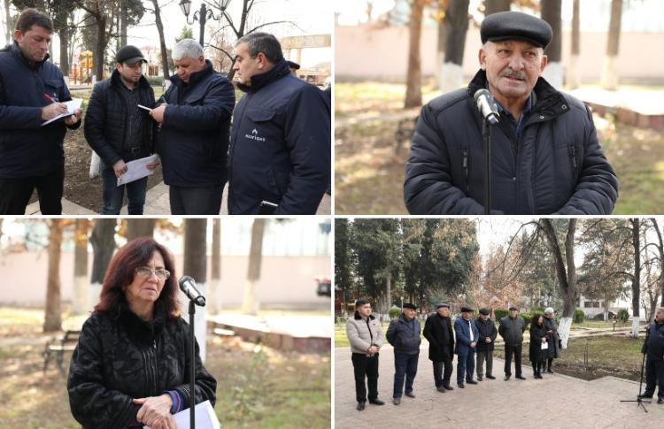 Tovuz sakinləri müraciətlərini "Açıq mikrofon"da səsləndirdilər 