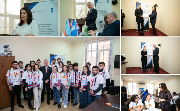 UK Ambassador to Azerbaijan visits Tartar Women’s Resource Centre as 16 Days of Activism against gender-based violence kicks off 