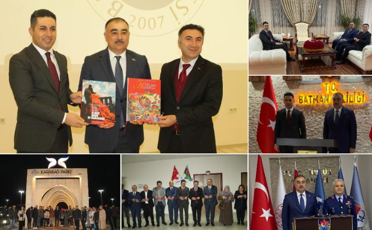 Azərbaycanın Türkiyədəki səfiri Türkiyənin Batman vilayətində bir sıra görüşlər keçirib 