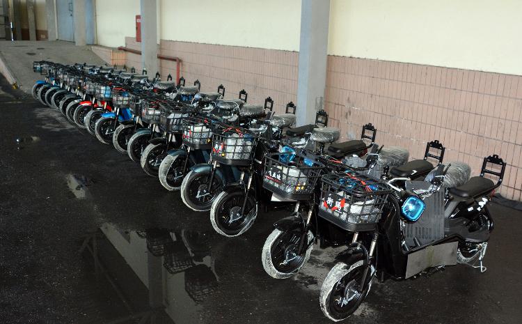 Konteynerdə gömrük orqanına bəyan olunmayan 17 ədəd moped aşkar edilib 