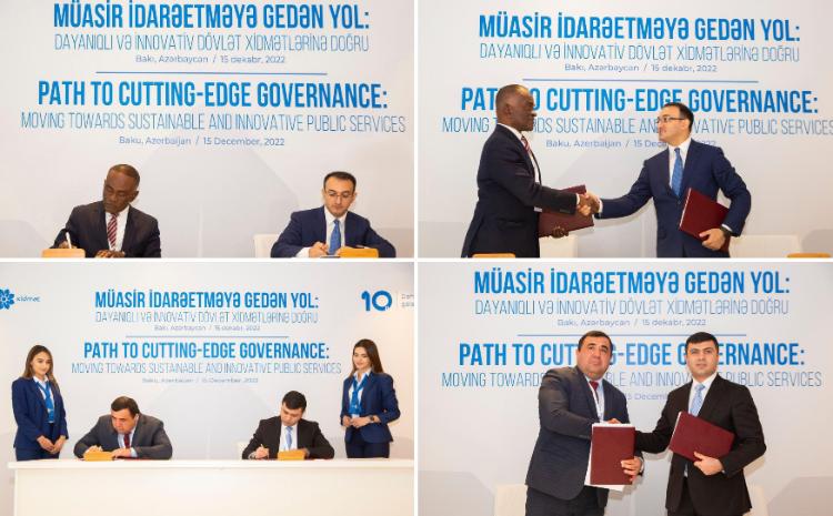 "ASAN xidmət" təcrübəsinin tətbiqi ilə bağlı 2 memorandum imzalanıb 