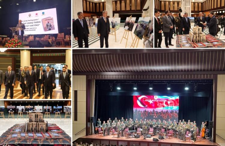 "Vətən müharibəsi tarixi. Şəxsiyyət faktoru" kitabının təqdimatı və konsert proqramı keçirilib 