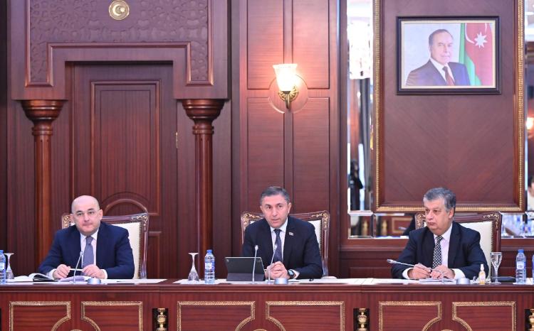 Milli Məclisin İqtisadi siyasət, sənaye və sahibkarlıq komitəsinin iclası keçirilib 