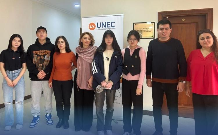 UNEC kicks off the Azerbaijani and Russian languages courses for foreign students! 