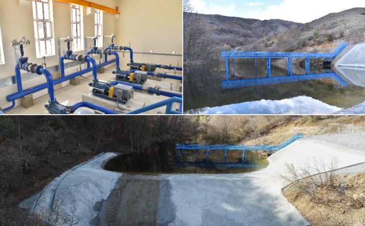 Şuşa şəhərinin içməli su təchizatı sistemlərinin yenidən qurulması layihəsi uğurla davam etdirilir 