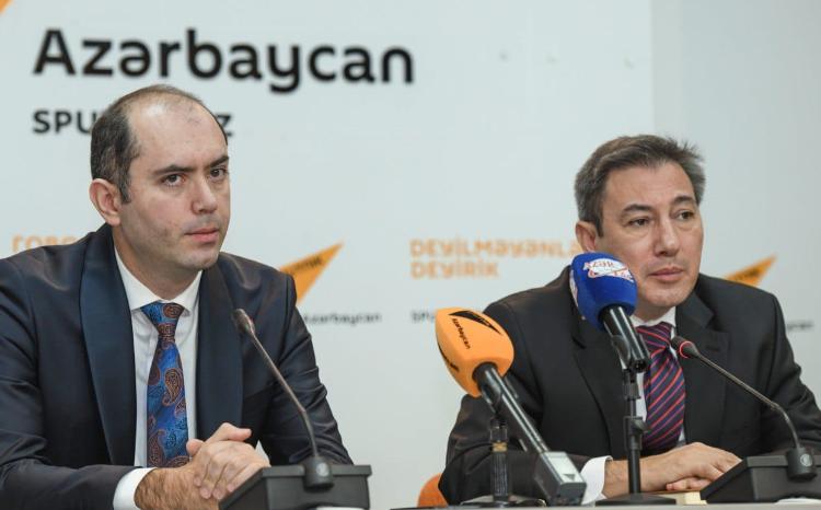 "Qafqazda təhlükəsizlik və çağırışlar" adlı Gənc Alimlərin Respublika Forumu ilə əlaqədar mətbuat konfransı keçirilib 
