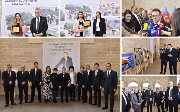 "Həyat müvazinətini velosipedlə saxla!" mövzusunda rəsm müsabiqəsinin qalibləri mükafatlandırılıblar 