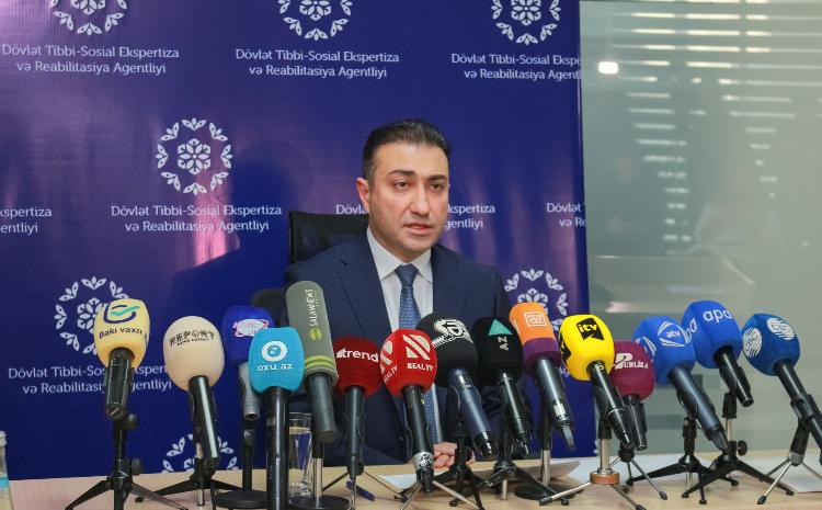 Dövlət Tibbi-Sosial Ekspertiza və Reabilitasiya Agentliyində 2022-ci ildə görülən işlərə dair mətbuat konfransı keçirilib 