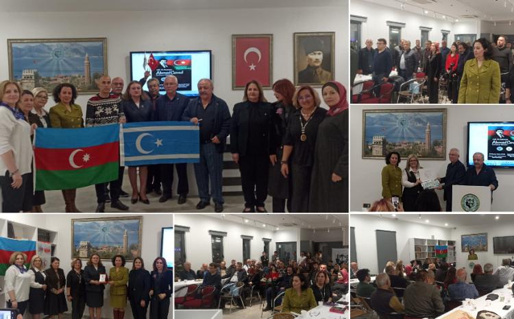 Antalyada Əhməd Cavadın 130 illik yubileyi qeyd edilib 