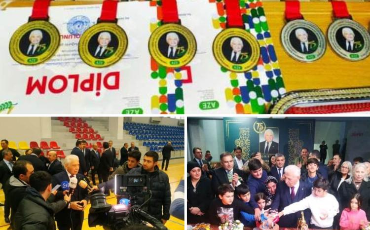 Состоялся турнир по борьбе, посвященный 75-летию Джаваншира Гурбанова 