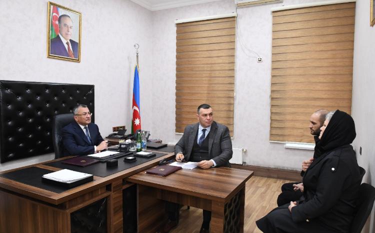 Dövlət Komitəsinin sədri vətəndaşları qəbul edib 