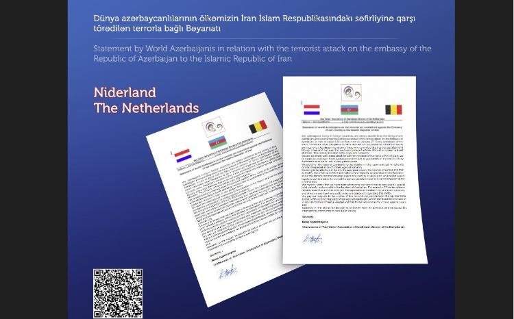 Nidderlanddakı icmamız beynəlxalq təşkilatlara müraciət edib - FOTO